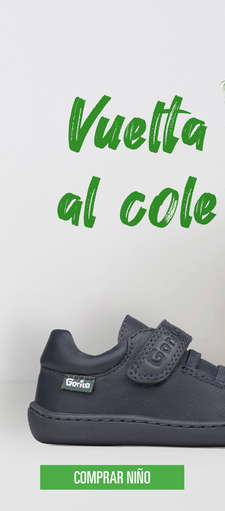 Gorila vuelta al cole